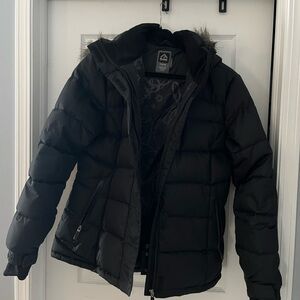 Women's Black Puffer Jacket